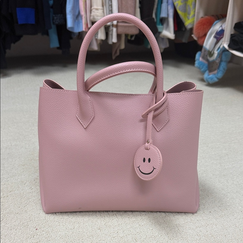Pink Tote Bag